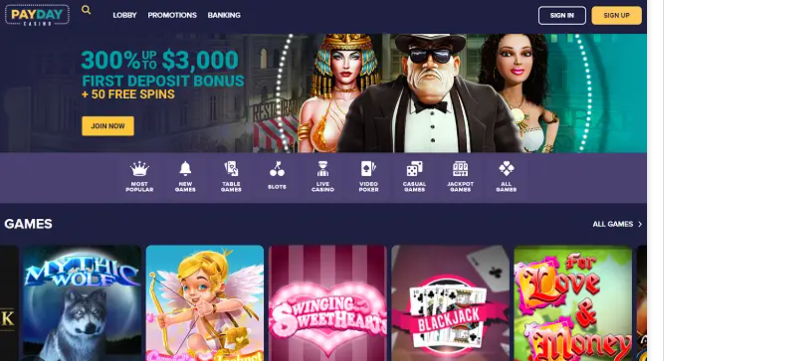 Sites Like Payday Casino